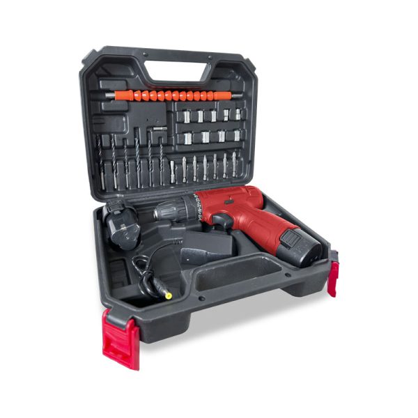 bitec expert power tools cordless drill set bds r1012/2li-tr 062.122.tr set mesin bor tanpa kabel mesin bor dengan baterai drill with battery alat tukang listrik kayu multimayaka multi mayaka